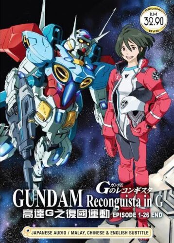 Gundam Reconguista in G Japanese Anime DVD English Sub Free Ship Region All - Picture 1 of 7