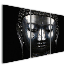 Quadro Buddha IV arte orientale stampa su tela arredamento etnico casa foto zen