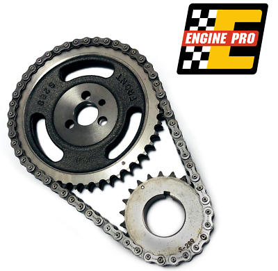 COMP Cams 3100KT Set Di Fasatura Regolabile – Catena A Doppio Rullo Per Chevrolet Small Block 265-400 (Acciaio Billet, USA)