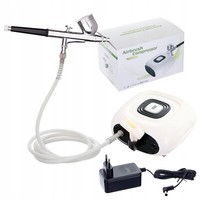 Komplett Set Airbrush Kompressor Druckluftschlauch Airbrushpistole