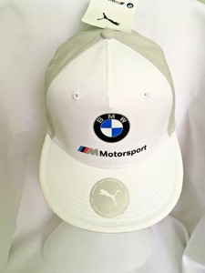 puma bmw cap white