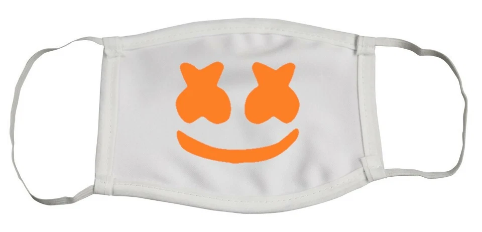 Reusable Cotton/Poly Facemask - "Marshmello" - Image 4 of 4