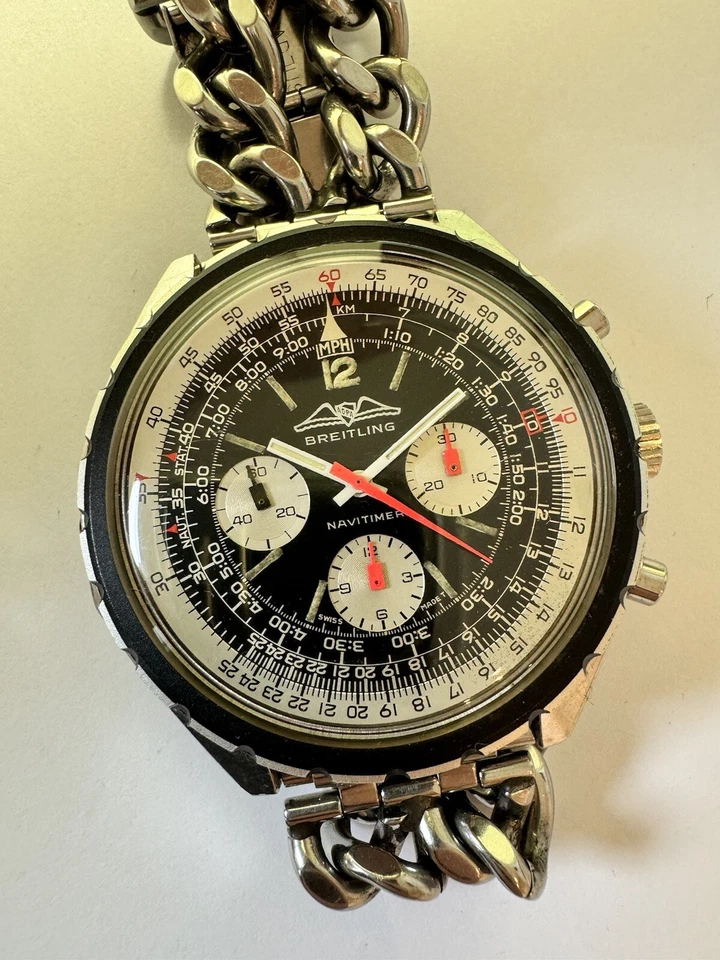 Breitling Uhr Navitimer Chronograph Für A O P A Stahl Refeferenz 0816 Handaufzug
