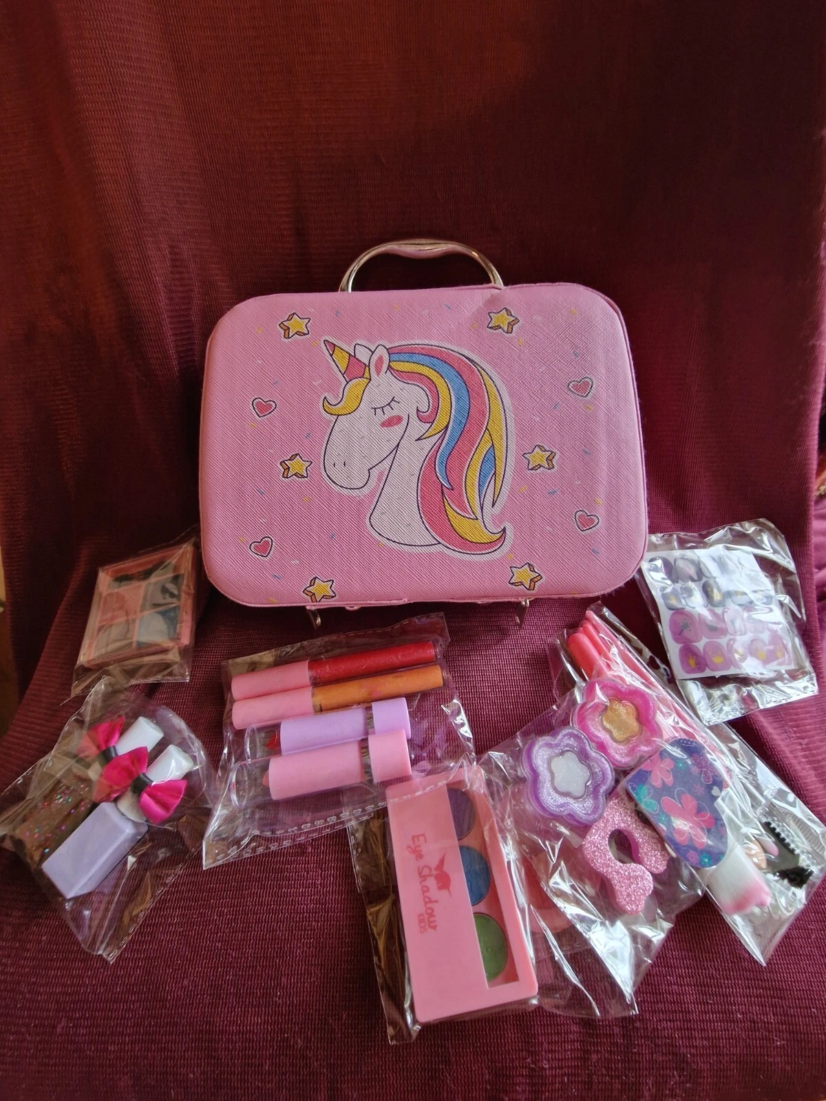 Kids Makeup Sets for Girls - Unicorn Teenage Washable Make up Starter Kit Child