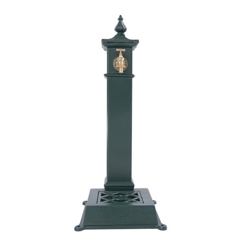 Columna de Agua de Hierro Fundido Jardín Decoración Retro con Grifo Exterior Independiente - Imagen 13 de 18