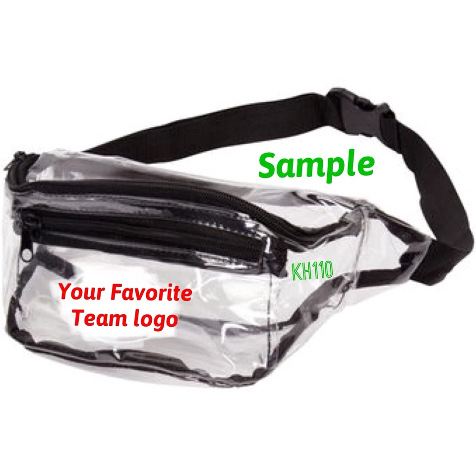 Riñonera transparente de los New England Patriots de la NFL (queja de estadio) Foto 2 de 4