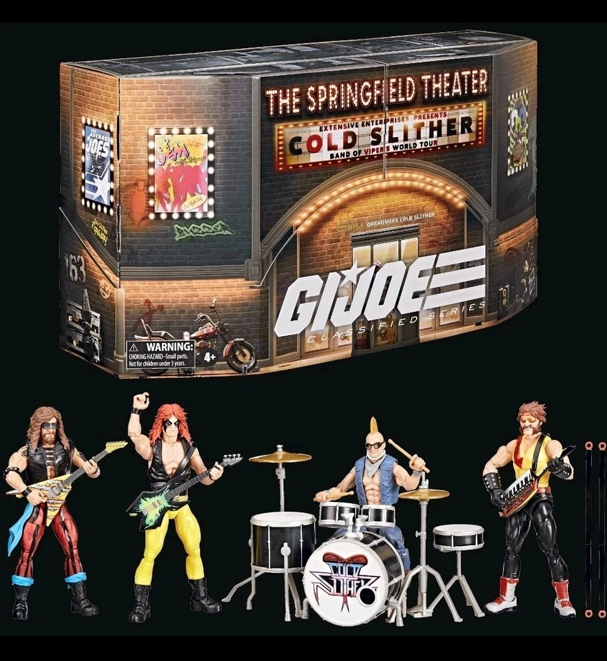 SDCC 2025 G.I. Joe Classified Dreadnoks Cold Slither #163 *EN MANO *ENVÍO RÁPIDO Foto 3 de 4