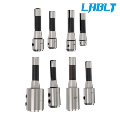 LABLT 8Pcs Precision R8 End Mill Tool Holder Set 3/16~1-1/4'' for Milling Machine