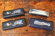 Harmonicas Hohner Silver Star, Blues, Swan Harmonica Key of C