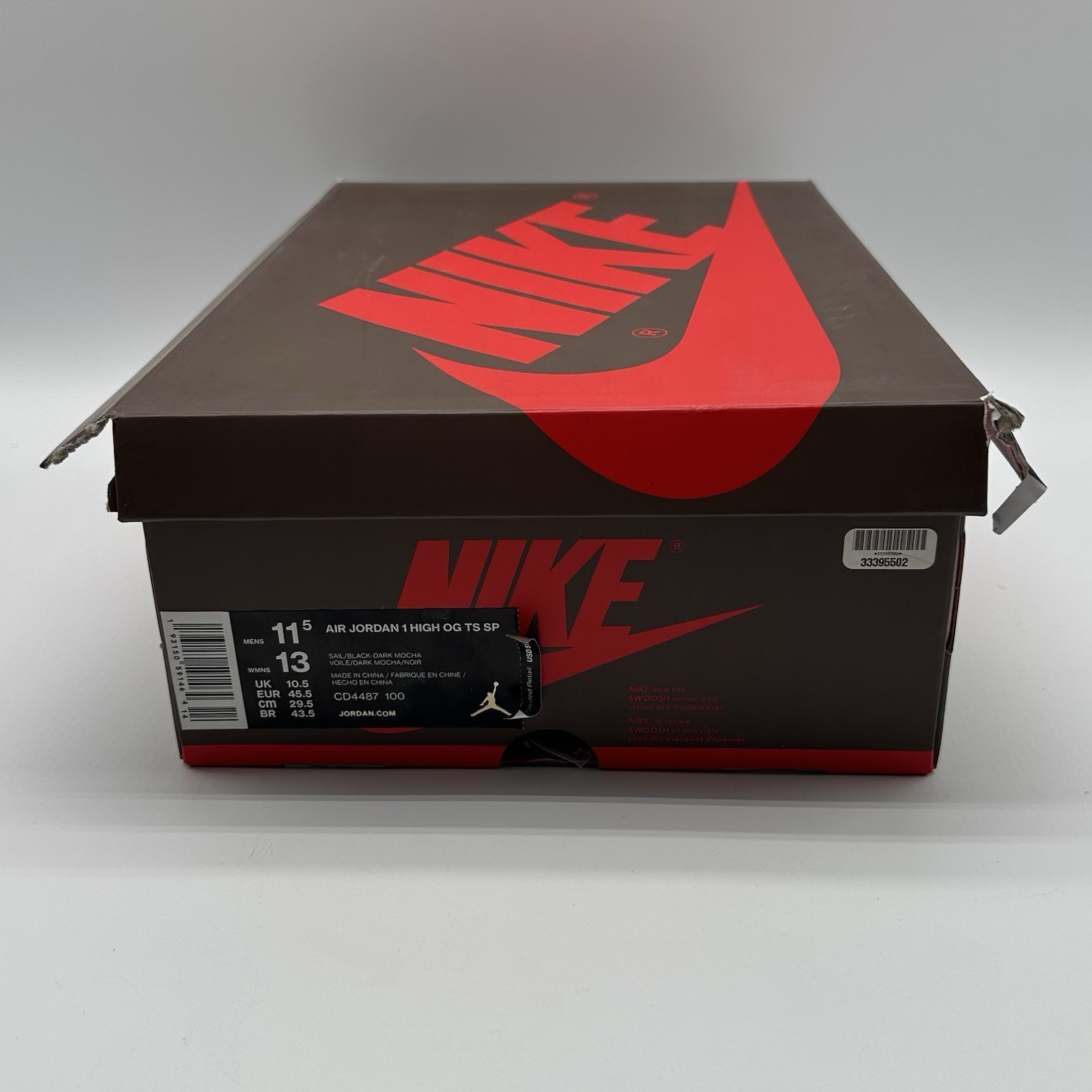 Jordan 1 Retro OG x Travis Scott High Mocha - CD4… - image 8