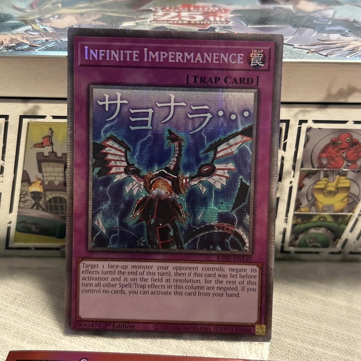 Infinite Impermanence 1st Edition Starlight Rare RA05-EN140 NM/M