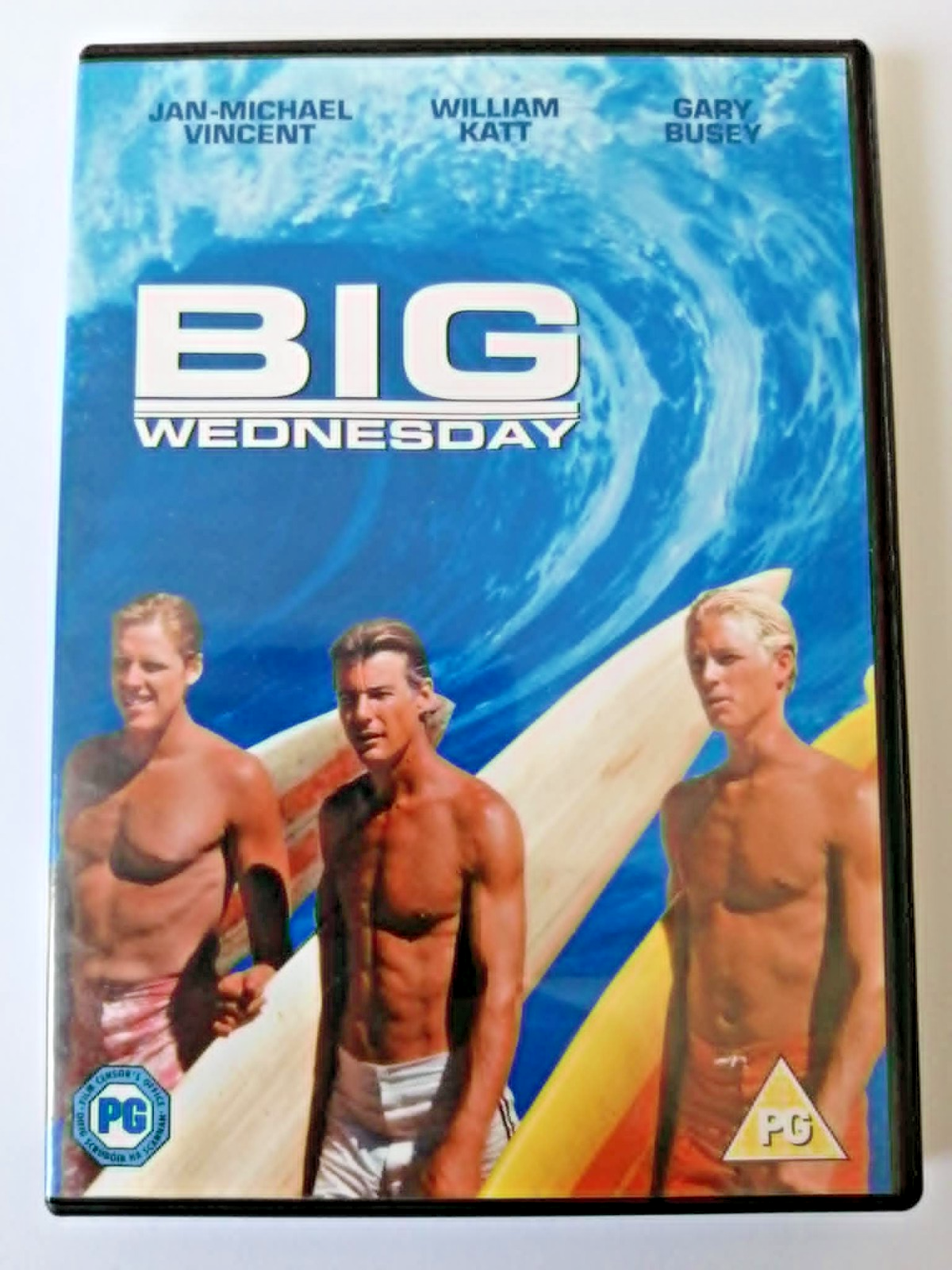 DVD Big Wednesday. Movie. Film. Jan-Michael Vincent. William Katt. Gary Busey