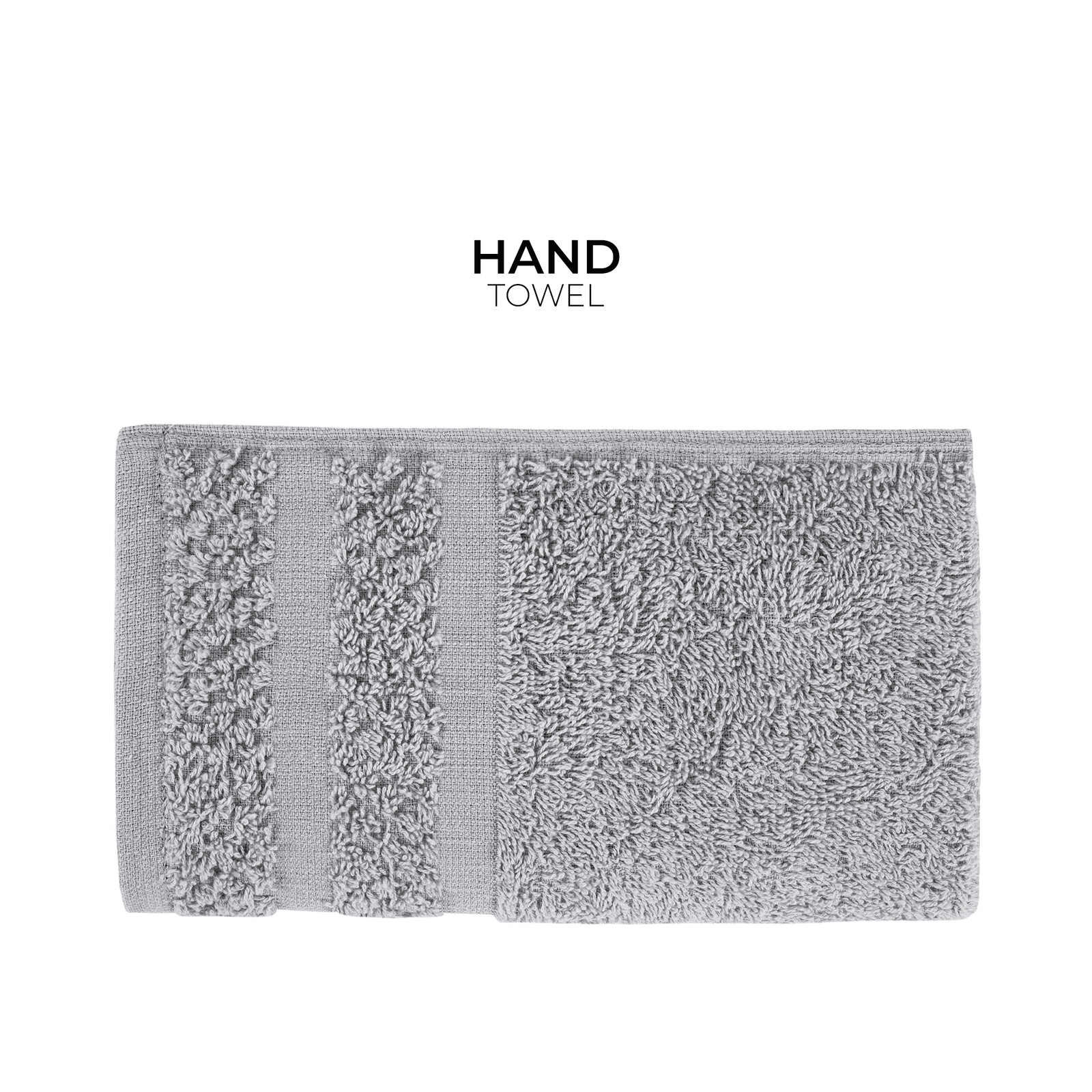 Mainstays 10 Piece Towel Set with Upgraded Softness & Durability, Grey