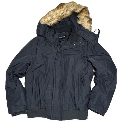 marc new york Mens Short Parka Jacket Size S MM8AP295 Very Warm Jacket