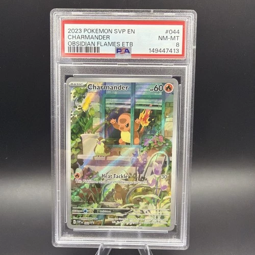 Charmander 044 Sv: Scarlet & Violet Promo PSA 8 Graded Pokemon TCG