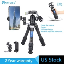 Lightweight Desktop Tripod Portable Tabletop Tripod Carbon Fiber Tripod Kit
