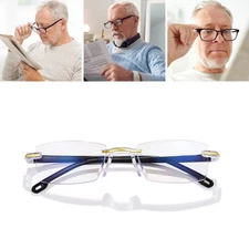 Adjustable Magnifying Self-Adjusting GlassesAdjustable Focus Glasses Black