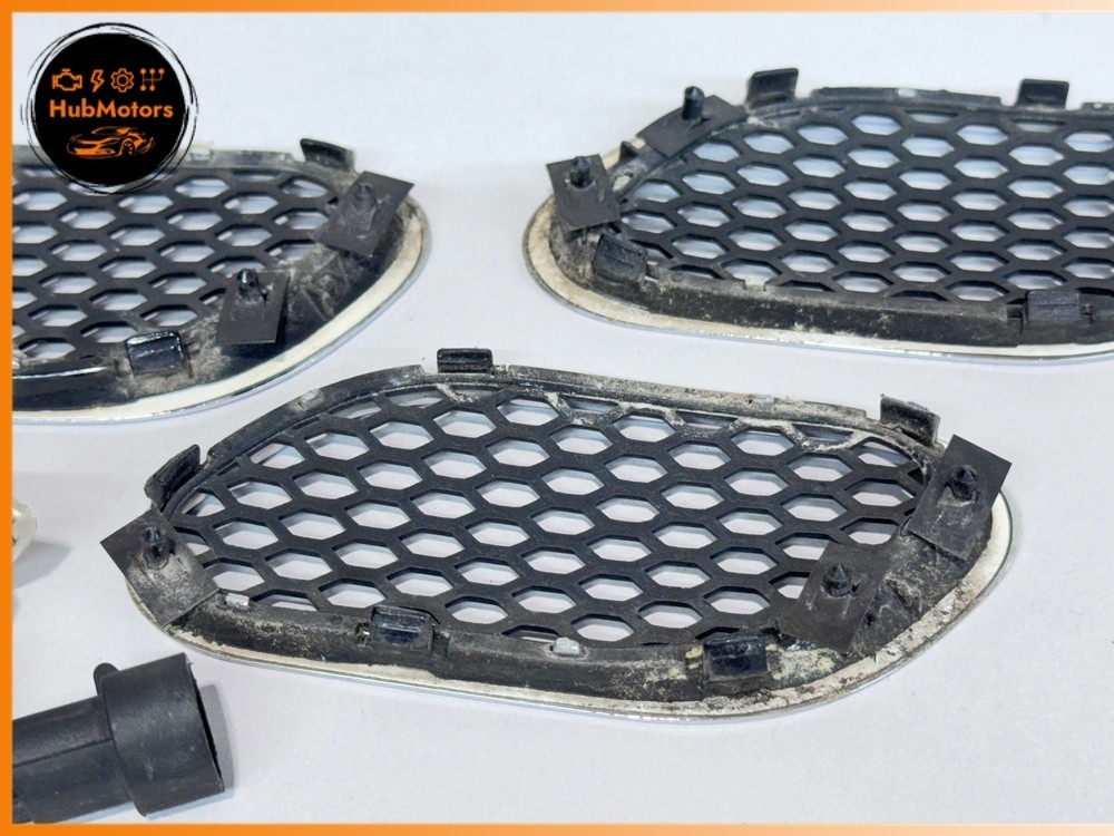 03-13 Maserati Quattroporte M139 Fender Grill Grille Vent Left Side Set OEM