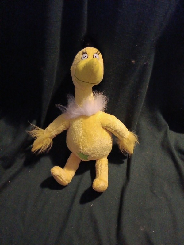 Dr Seuss Sneetches Green Star Belly Sneetch Plush Stuffed Kohl's Cares 16" i2