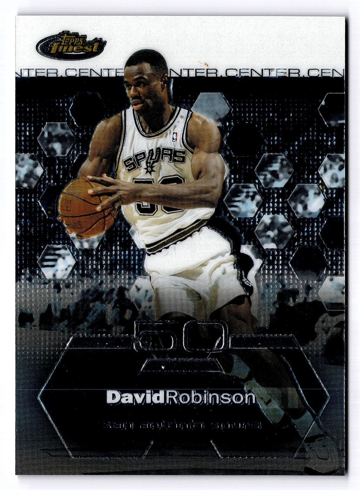2002-03 Topps Finest - David Robinson #23