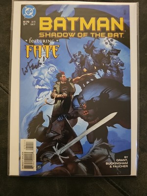 BATMAN SHADOW OF THE BAT #70 VOL2 DC COMICS JAN 1998 Signatur Wayne Faucher A9