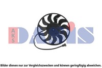 LüFter MotorküHlung AKS Dasis 048490N FüR Transporter T4 70B 7DB VW 70C 12V 228W
