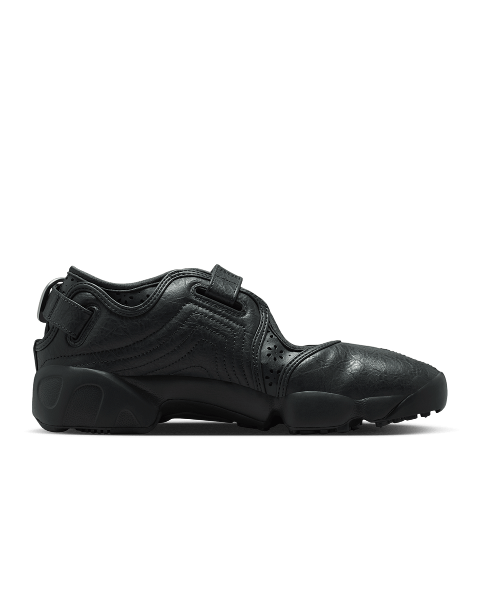 Nike Air Rift Leather Anthracite Metallic Silver Womens Mary Jane