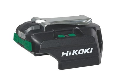 HIKOKI 18V/36V Li-ion Accu USB Adapter mit Ladefunktion und Lampe UC18DA