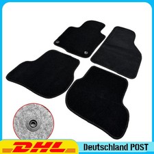 4X Fußmatten Rutschfest für VW Golf 5 Limo Variant MK V Schwarz Autoteppiche
