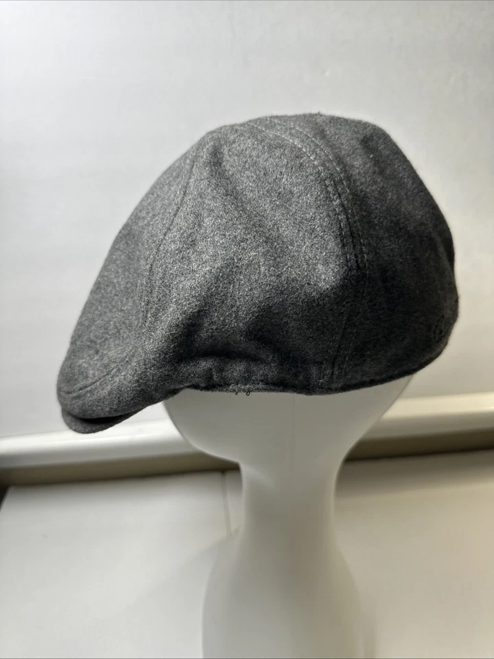 NUEVO CON ETIQUETAS Goorin Bros Periódico Niño Sombrero Plano Hombre Gris Pequeño Foto 3 de 4