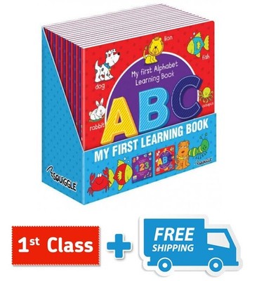 1 X My First Activity Book ABC / 123 Learning Book.