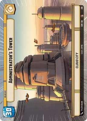 Administrator's Tower // Shield (Hyperspace) (295 /621) Spark of Rebellion NM