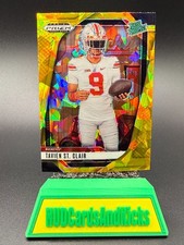 2025 Panini Prizm Draft Picks - Tavien St. Clair #162 Gold Ice Prizm (RC)