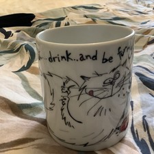 Cat Cats Mug Eat Drink and be Furry Coffee Tea Mug Cats John Lewis