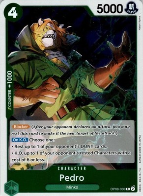 One Piece Two Legends OP08-030 Foil Pedro
