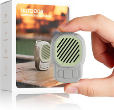 Wearable Bluetooth Speaker, Magnetic Clip on Mini Speaker, TWS Built-In Mic