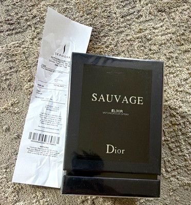NEW unopened Dior Sauvage Elixir 100ml cologne