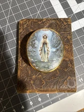 1994 Ardleigh Elliott Our Lady of Lourdes Music Box 3.5 by 3 by 2 #5994C 73181