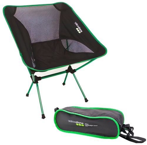Camping Chair Portable Folding Lightweight Outdoor Garden Picnic Chair with Bag - Picture 6 of 8