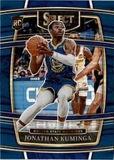 2021-22 Panini Select #28 Jonathan Kuminga Silver Golden State Warriors