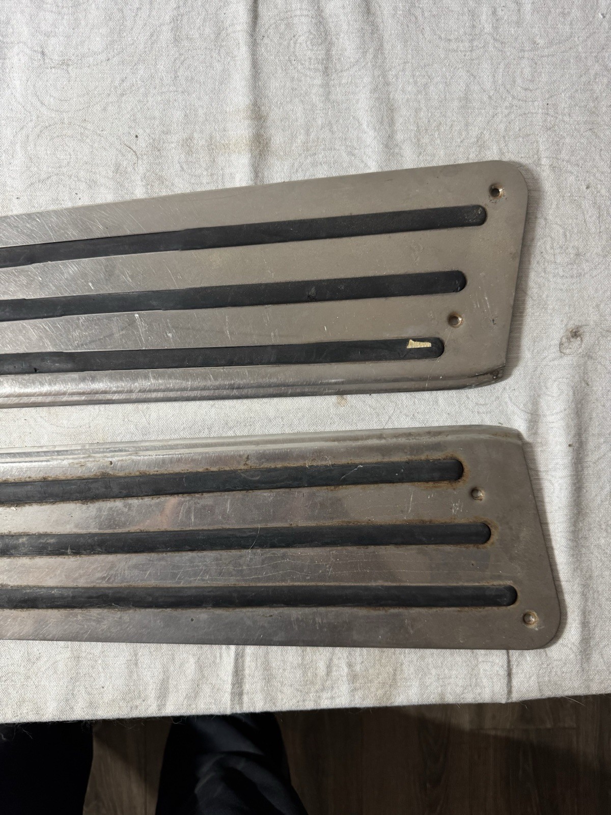 1965 Rolls Royce Lower Door Foot Plates 