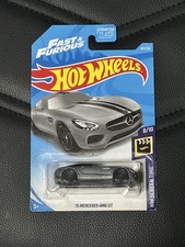 Hot Wheels 🏁 Fast & Furious ‘15 Mercedes AMG GT - Silver - HW Screen Time 8/10
