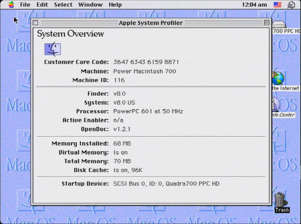 Apple Quadra/Centris PowerPC Upgrade Card 820-0562-A PPC 601 PDS