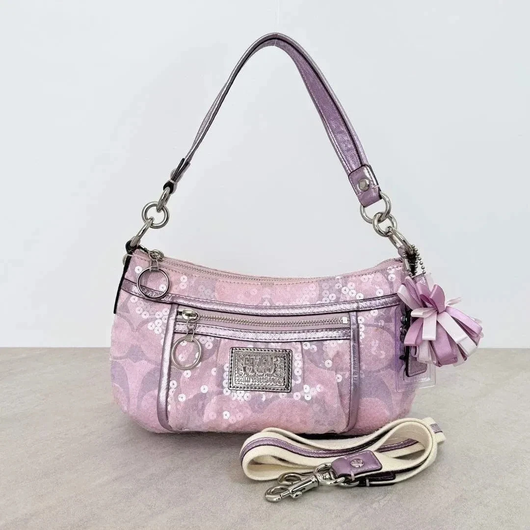 Coach Sequin Purple Bags & Handbags for Women for sale - eBay