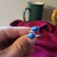 Vintage Two-star Saphire Ring (Can't Prove It's Real)