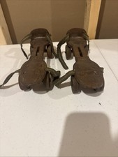 Vintage Metal Roller Skates Trucks and Wheels in Good Condition.