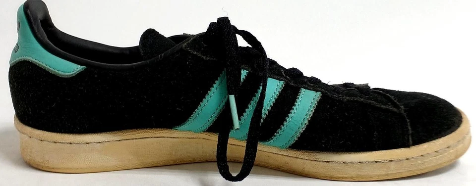 Adidas Originals Campus Atmos 2021 años 80 viento y mar ácido negro como nuevo GX3952 US9 Foto 4 de 4