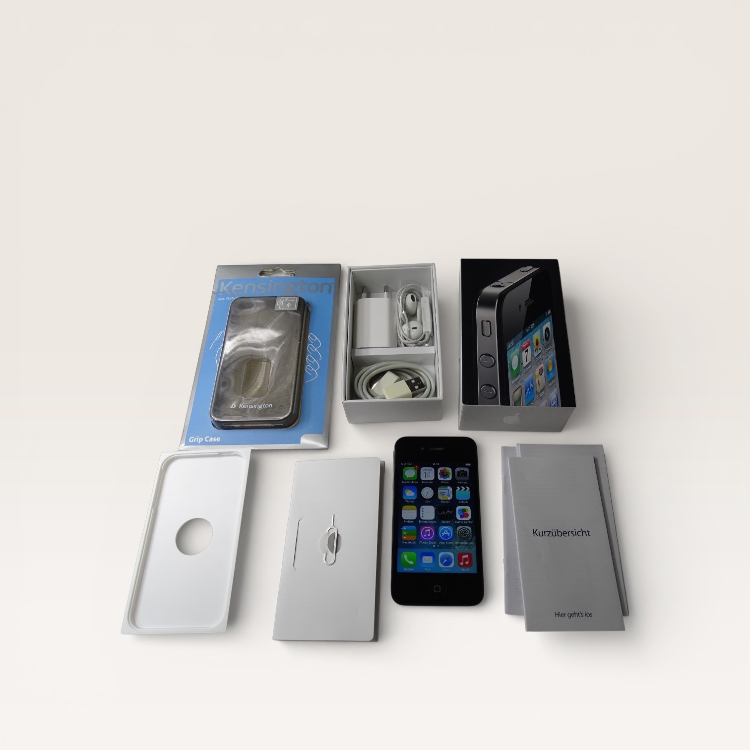 Apple iPhone 4 16GB Schwarz! Ohne Simlock! TOP ZUSTAND! Selten! RAR! iOS!