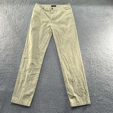 Polo Ralph Lauren Chino Pants Boys 18 28X29 Brown Khakis School Dress