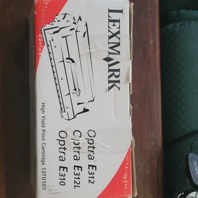 Lexmark High Yield Print Cartridge 13T0101 Optra E312 E312L E310 New Open Box